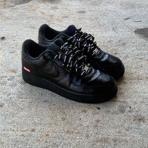 Nike SUPREME Black AF1s